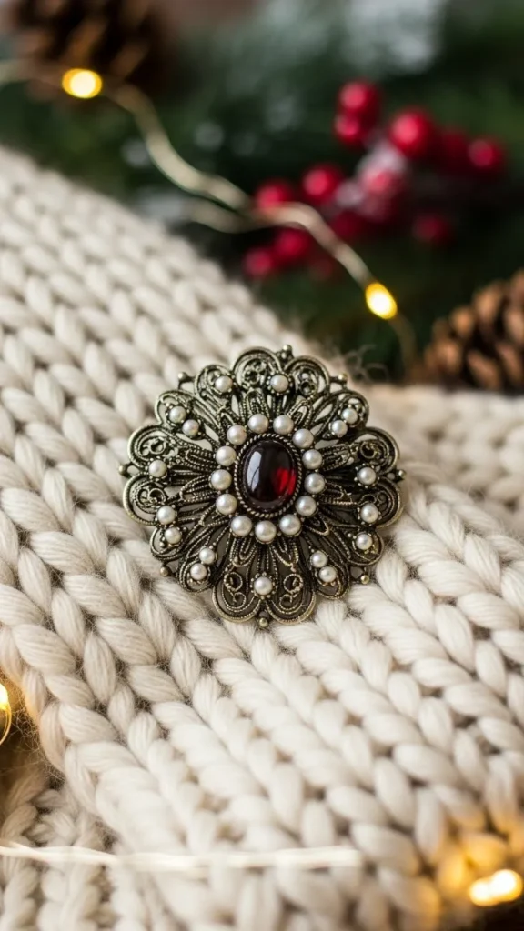 Vintage-Inspired Brooches