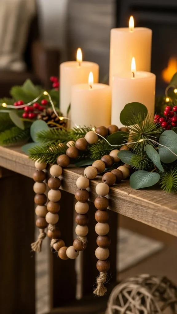 Wooden Bead Garland