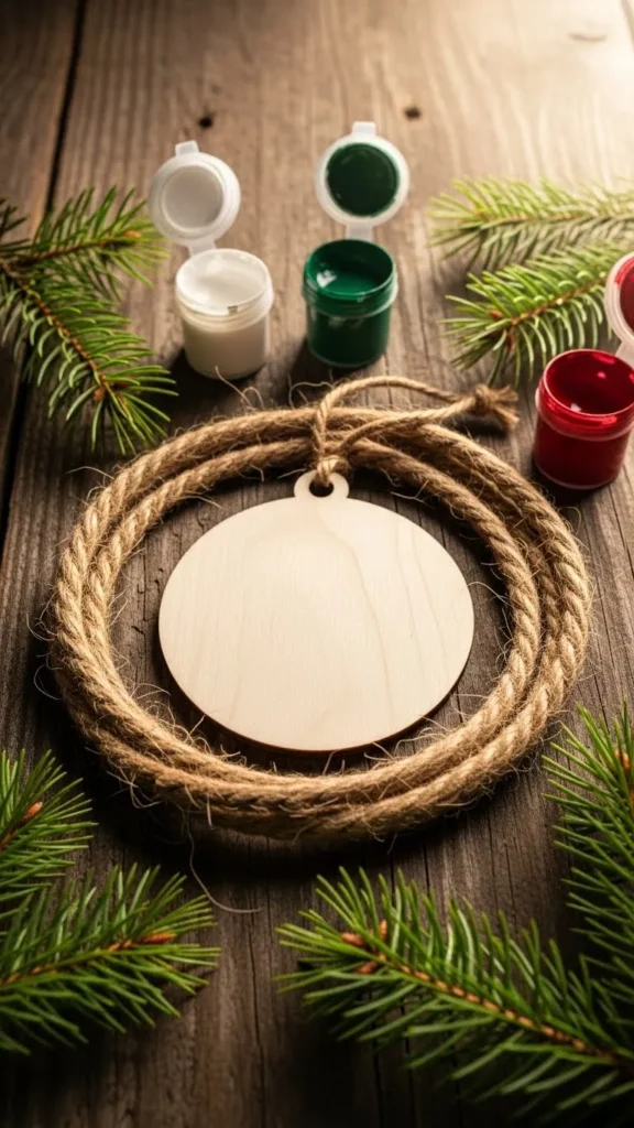 Wooden Ornament Sign