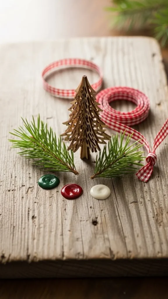 Wooden Tree Cutout Sign