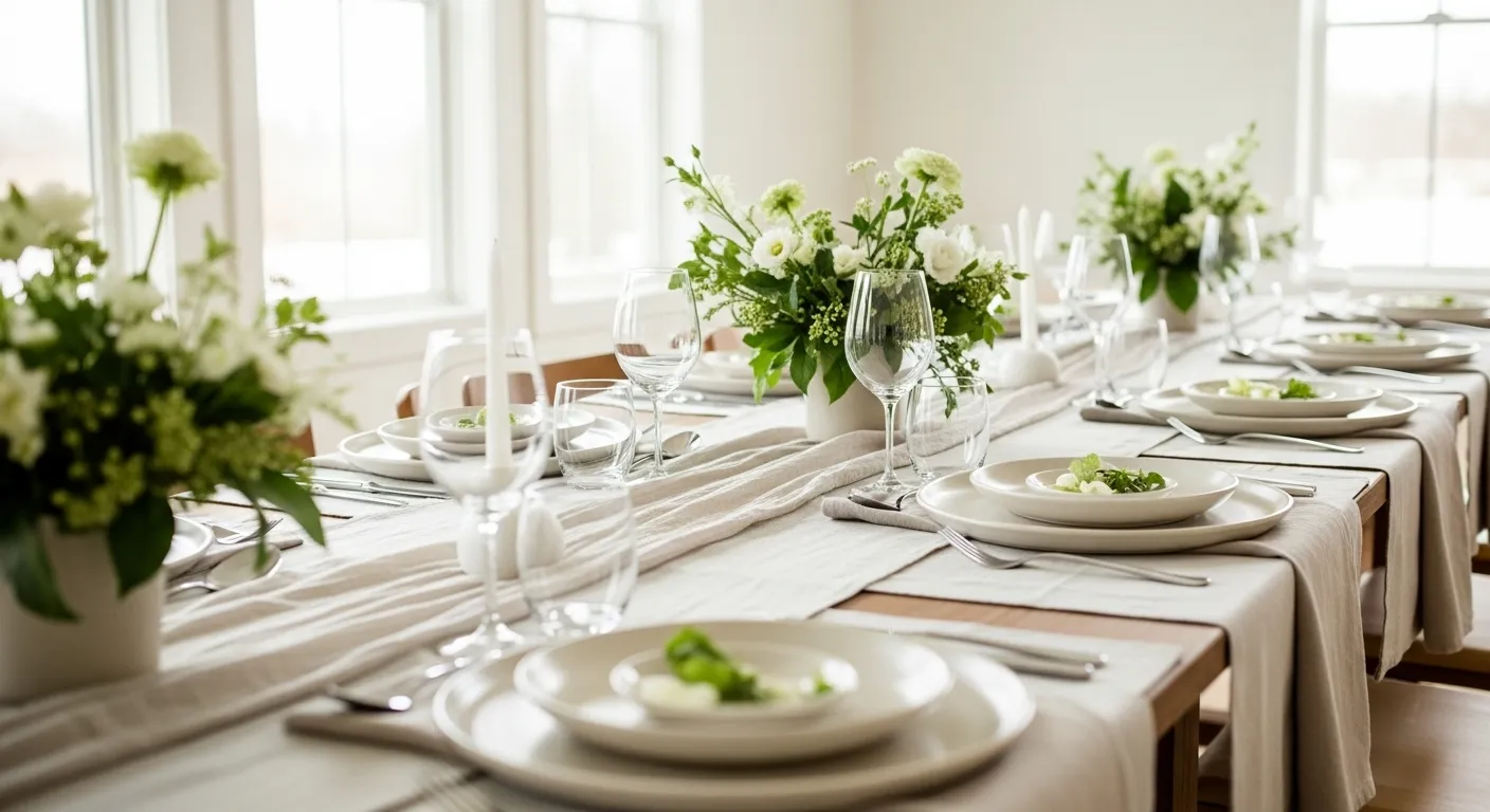 21 Beautiful Table Runners That Complete Party Setup
