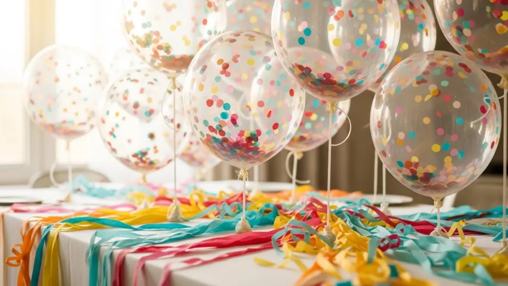 21 Colorful Confetti Balloons That Deliver Party Fun