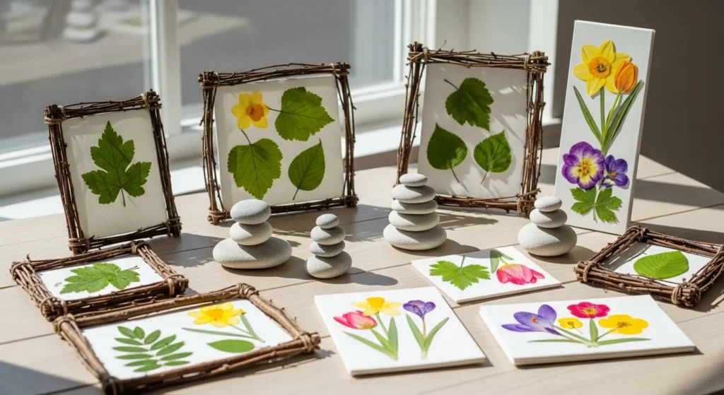 23 Beautiful DIY Spring Nature Crafts Using Simple Finds
