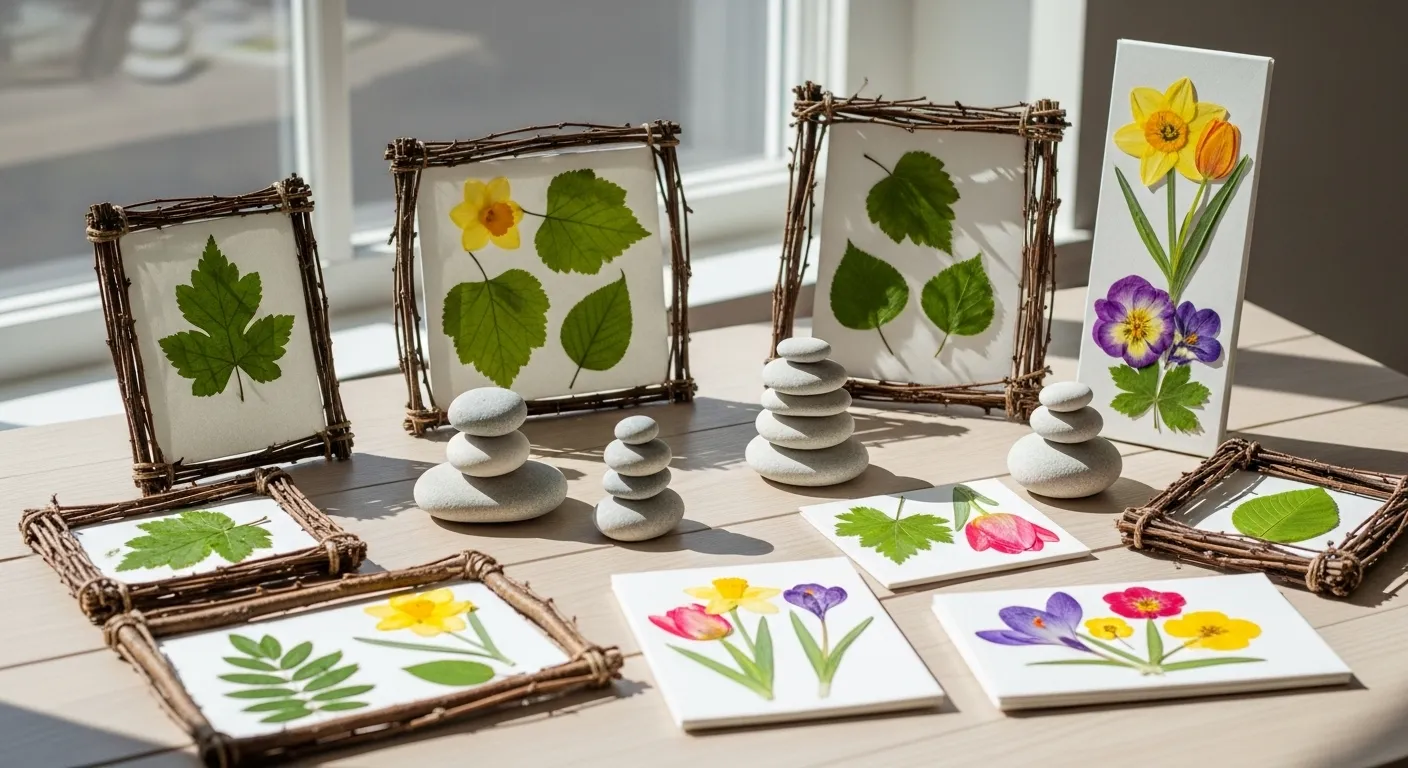 23 Beautiful DIY Spring Nature Crafts Using Simple Finds