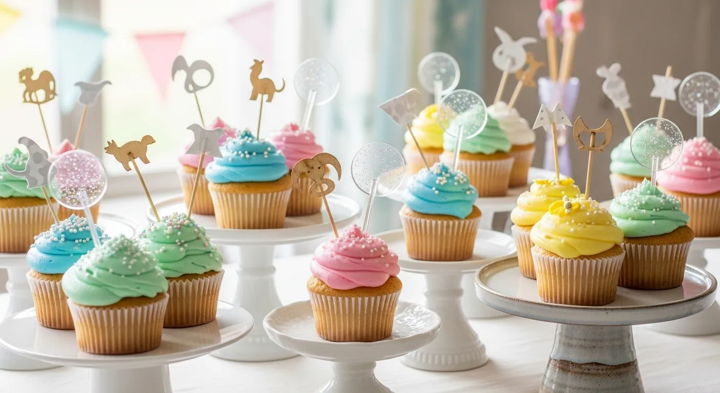 23 Cute Cupcake Picks That Upgrade Desserts