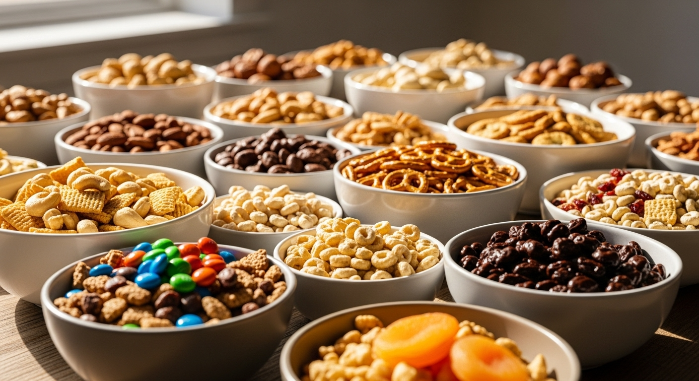 23 Tasty Snack Mix Ideas That Guests Adore