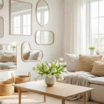 24 Creative DIY Spring Mirror Decor Ideas That Reflect Light