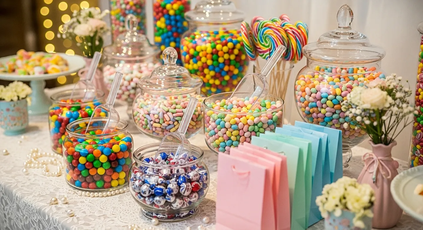 24 DIY Candy Bar Ideas That Guests Love