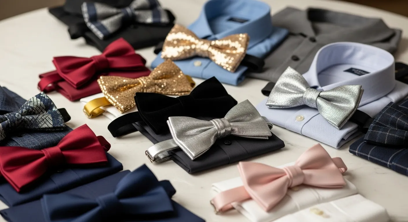 24 Glam Bow Ties That Upgrade Party Outfits