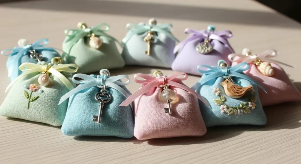 27 Cute Charm Bag Ideas That Spread Cheer