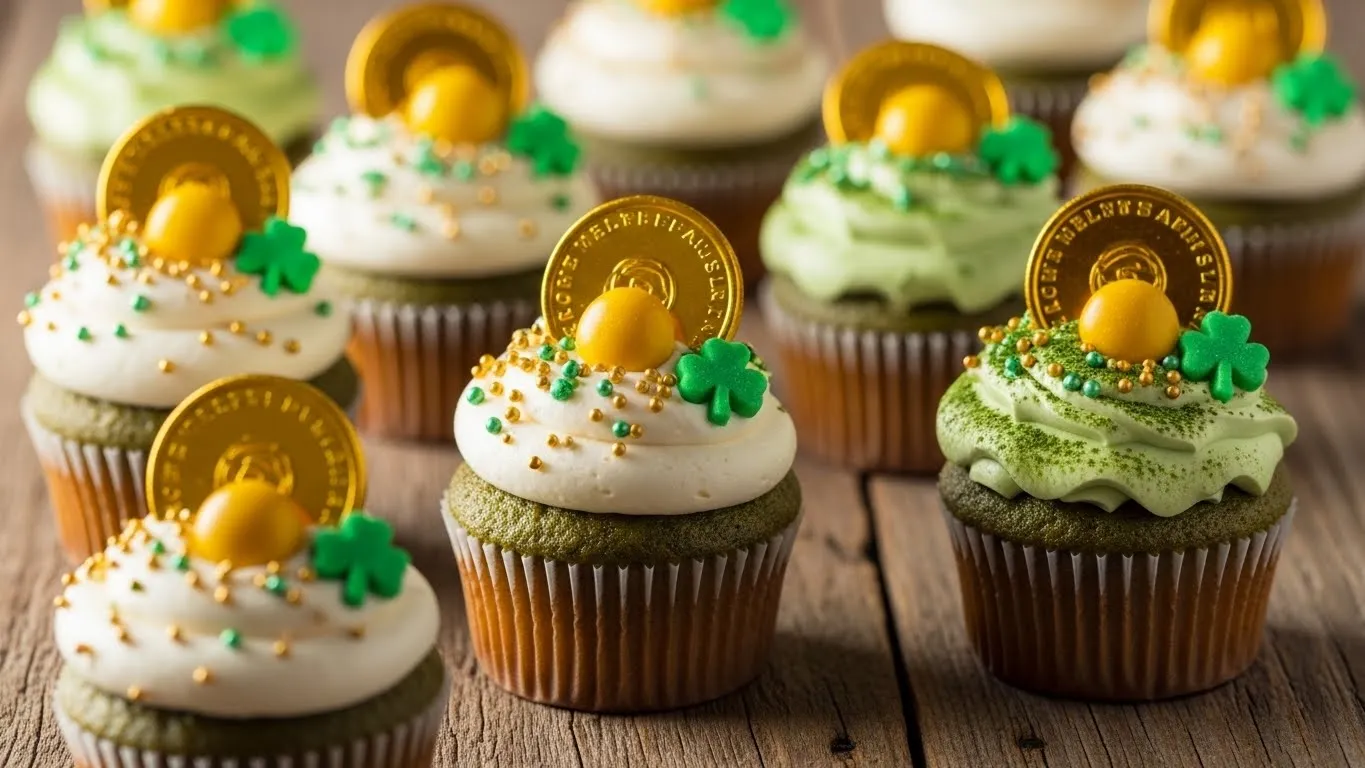 28 Amazing Pot-of-Gold Cupcakes That Impress Everyone