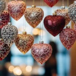 28 Sparkly Heart Ornaments That Decorate With Style