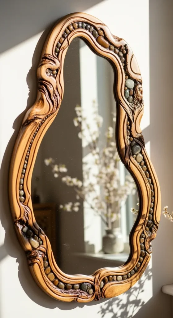 Asymmetrical Organic Frame