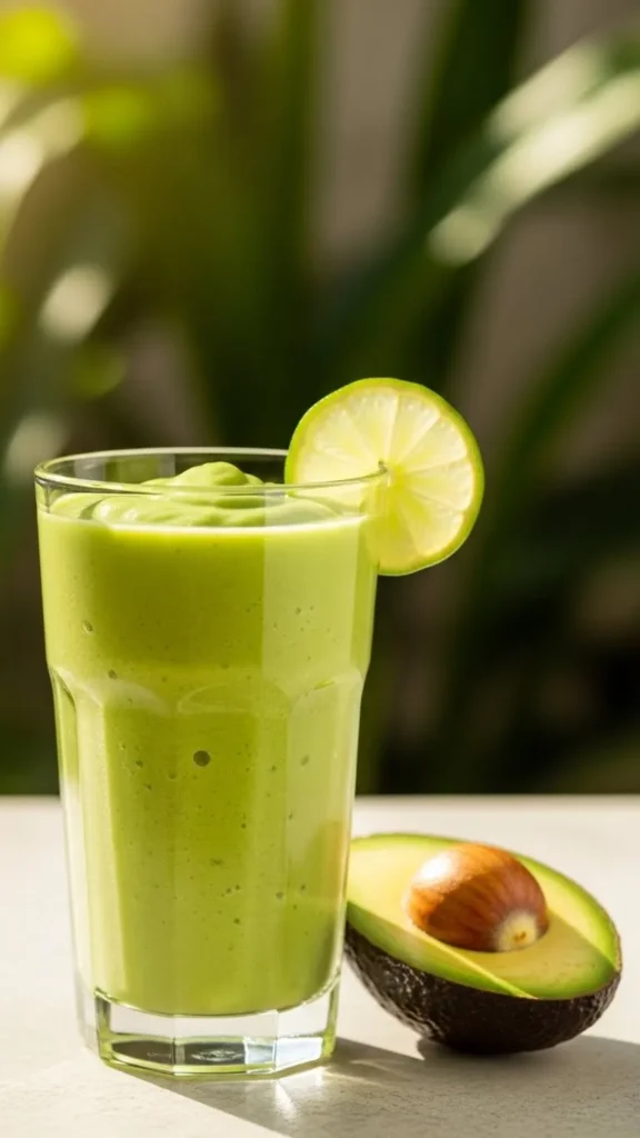 Avocado Lime Smoothie