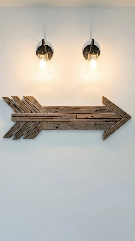 Barnwood Arrow Wall Accent