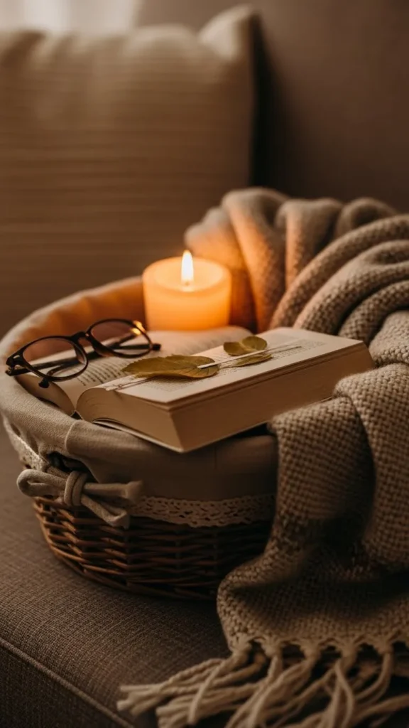 Book Lover Quiet Time Basket