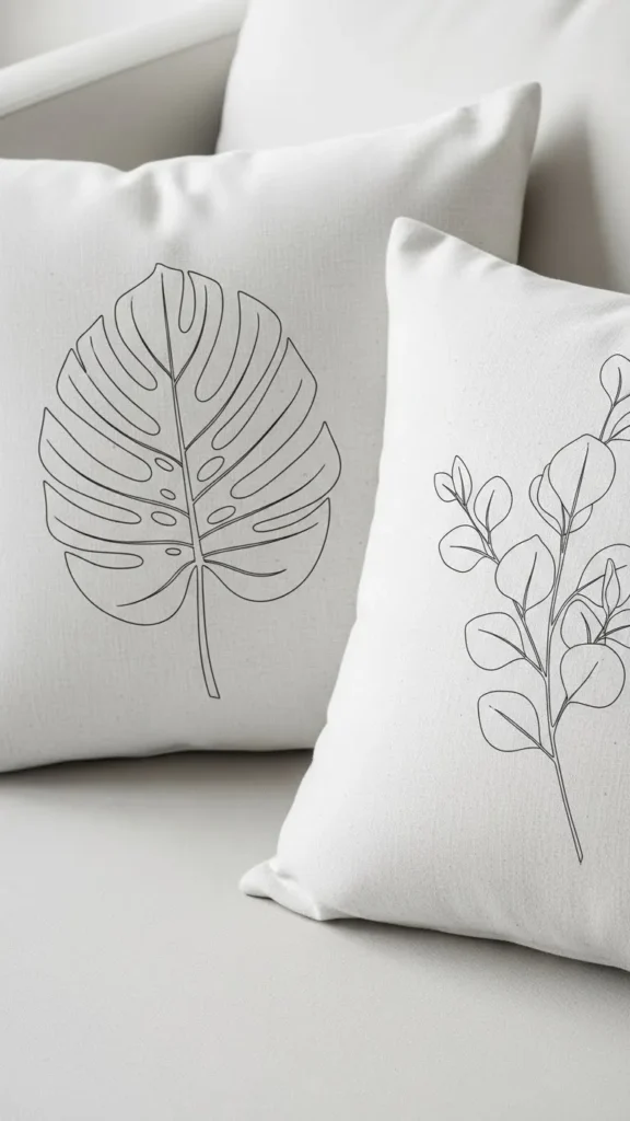 Botanical Line Art Covers