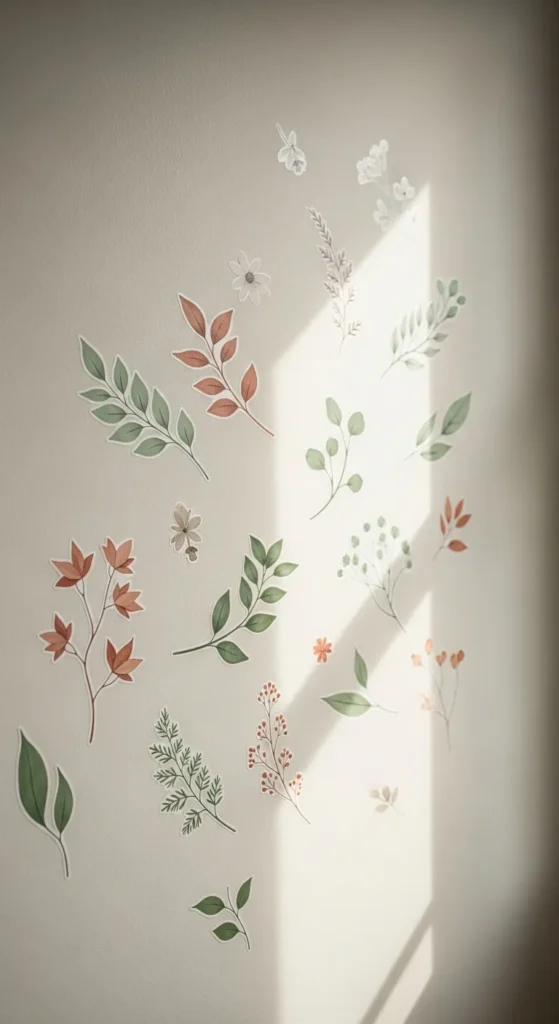 Botanical Motif Wall Decals