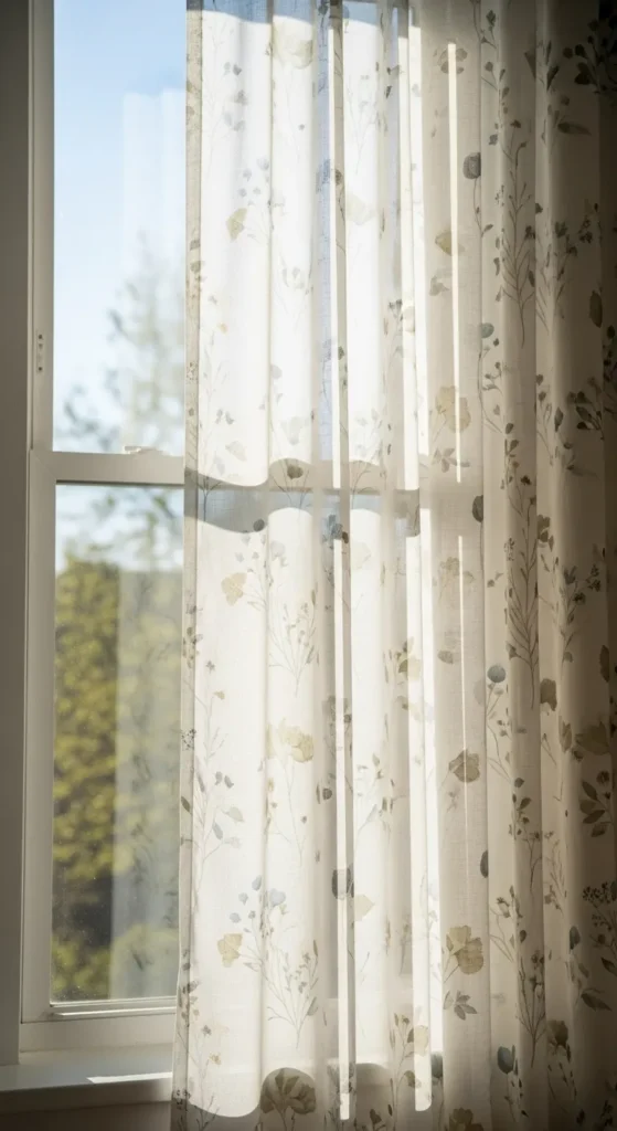 Botanical Print Curtains