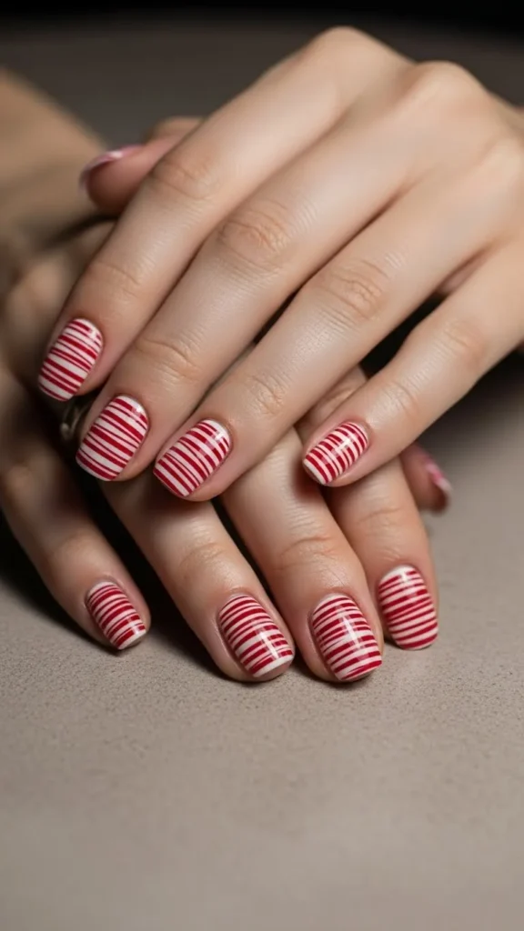 Candy Stripe Nail Stickers