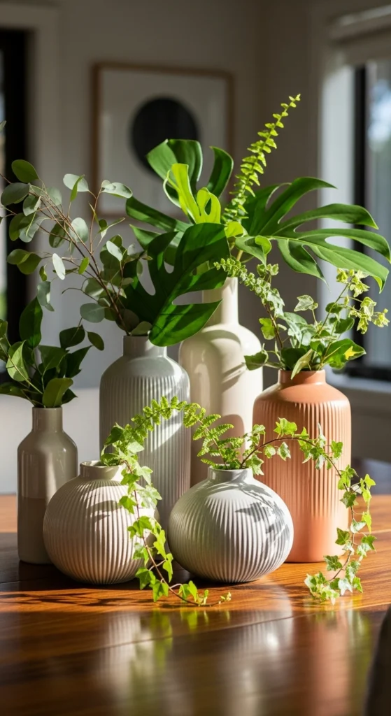 Ceramic Vases in Neutral Tones