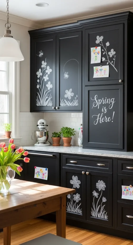 Chalkboard Cabinet Doors