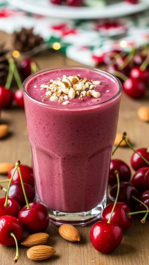 Cherry Almond Smoothie