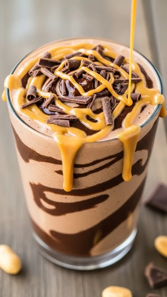 Chocolate Peanut Butter Smoothie
