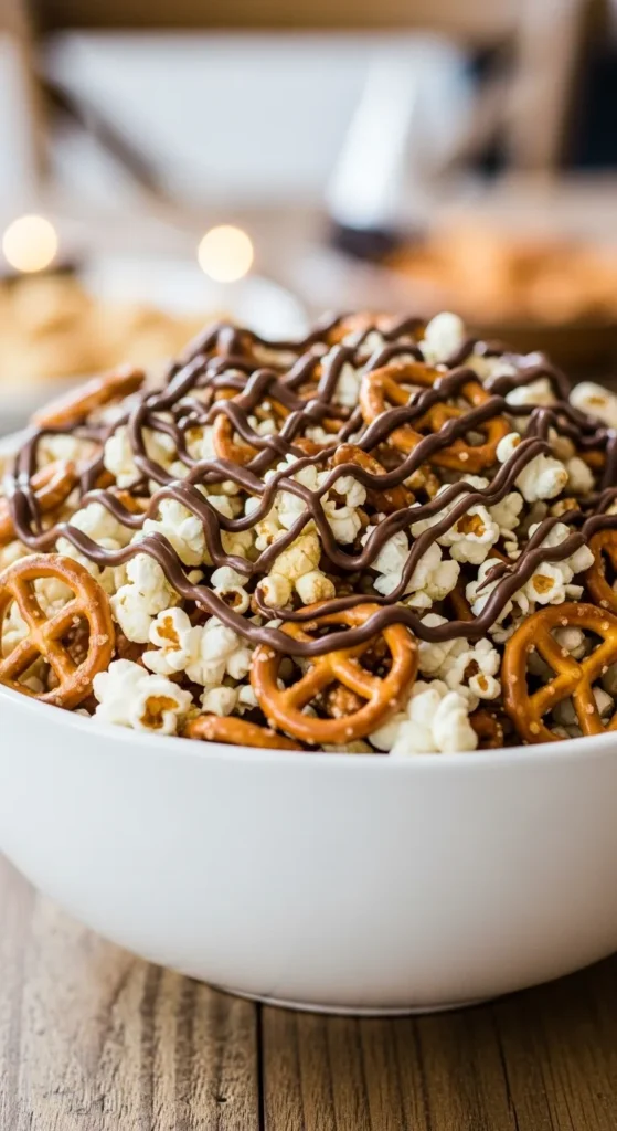 Chocolate Pretzel Pop Mix