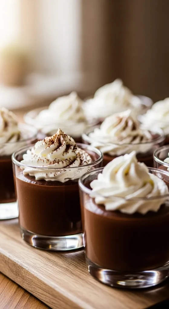 Chocolate Pudding Cups