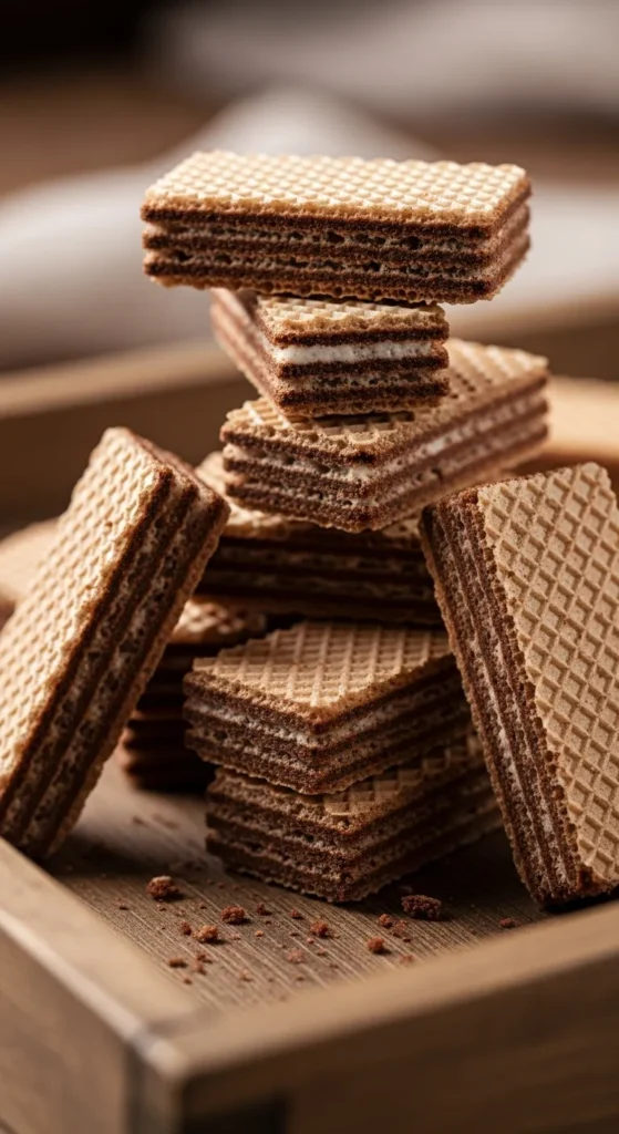 Chocolate Wafer Sandwiches