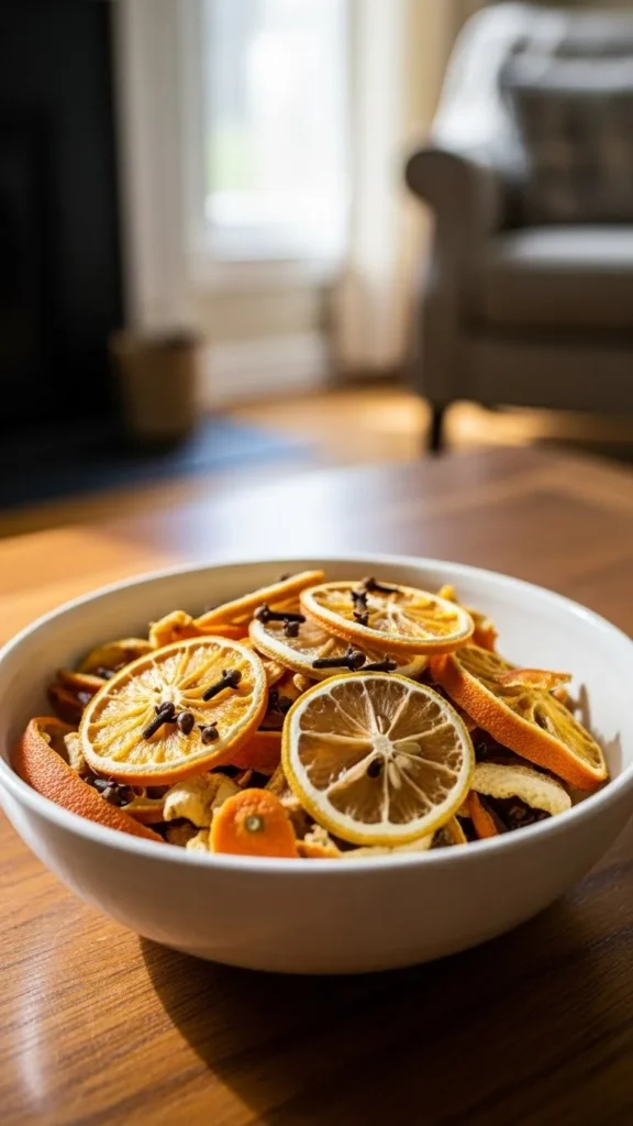 Citrus Peel and Clove Bowl