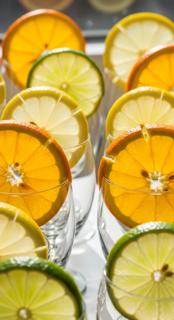 Citrus Slice Notch Toppers