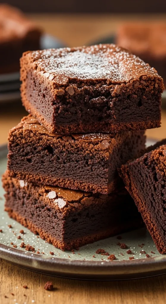 Classic Chocolate Brownie Squares