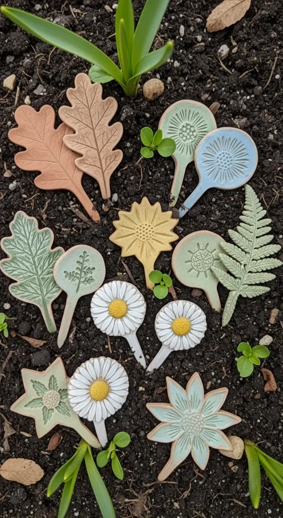 Clay Plant Markers
