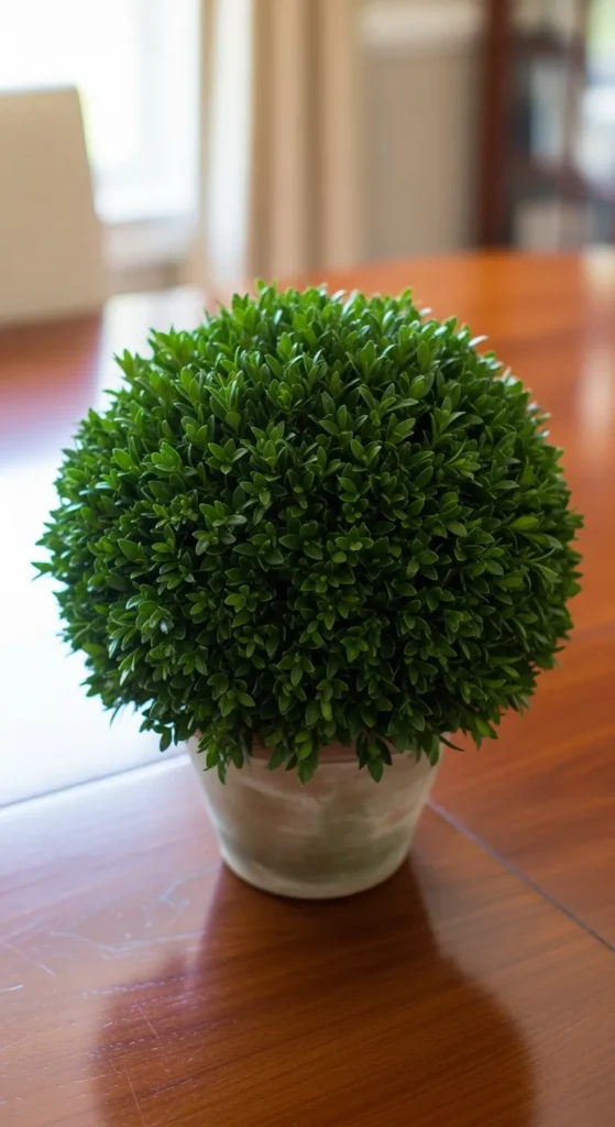 Compact Boxwood Arrangement