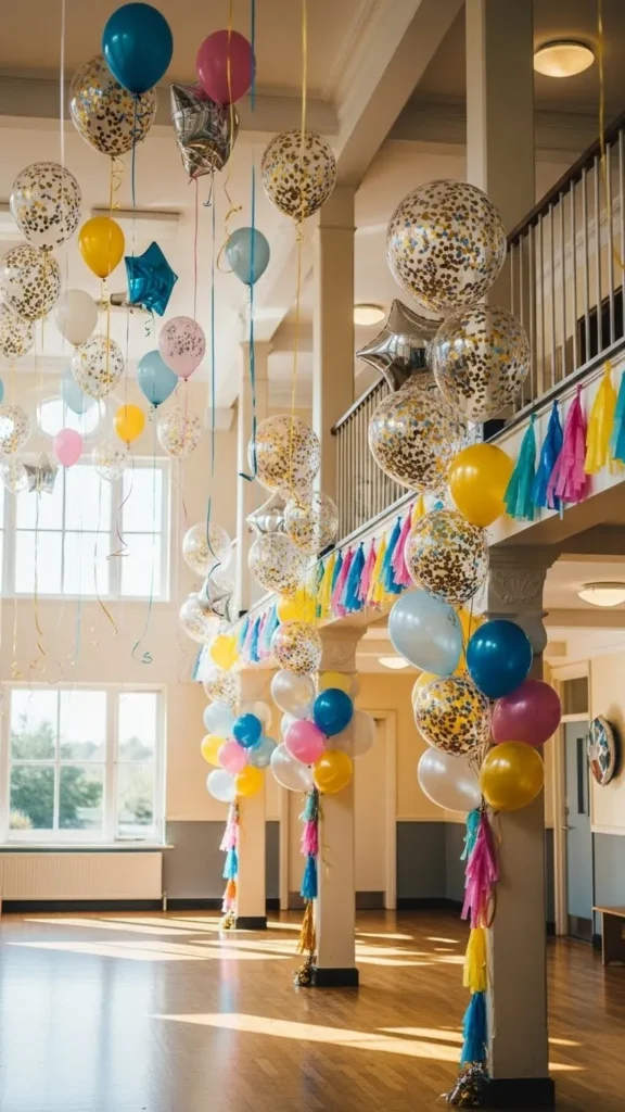 Confetti Balloons for School Events