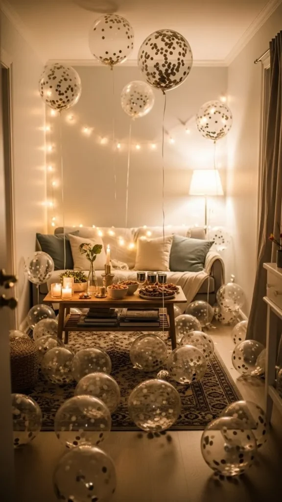 Confetti Balloons for Small Spaces