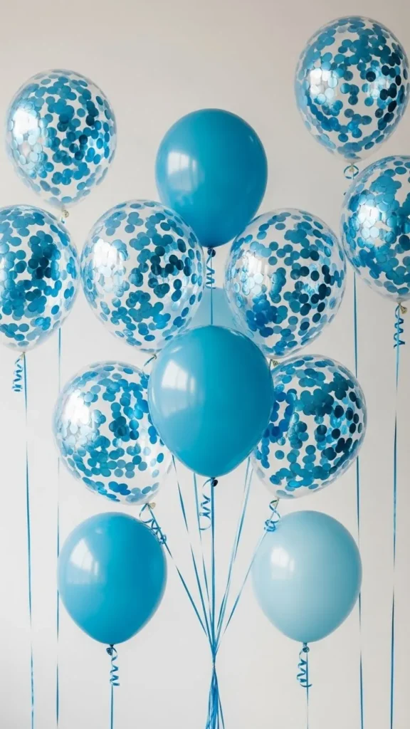 Confetti Balloons with Color Themes