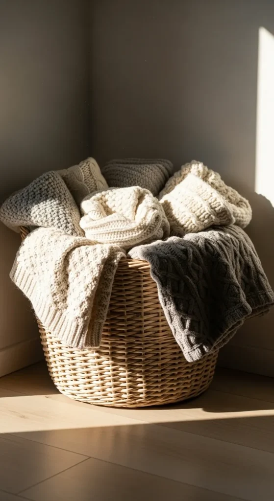 Corner Basket Storage