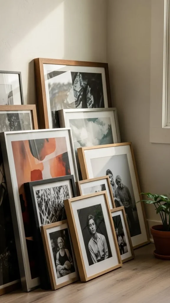 Corner Floor Lean Display