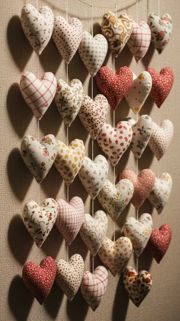 Cotton Fabric Scrap Garland