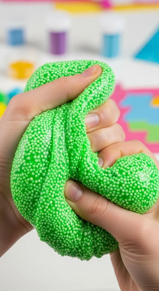 Crunchy Foam Bead Slime