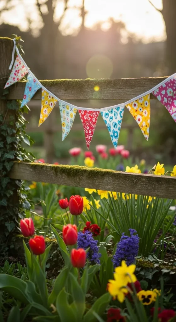 DIY Garden Bunting
