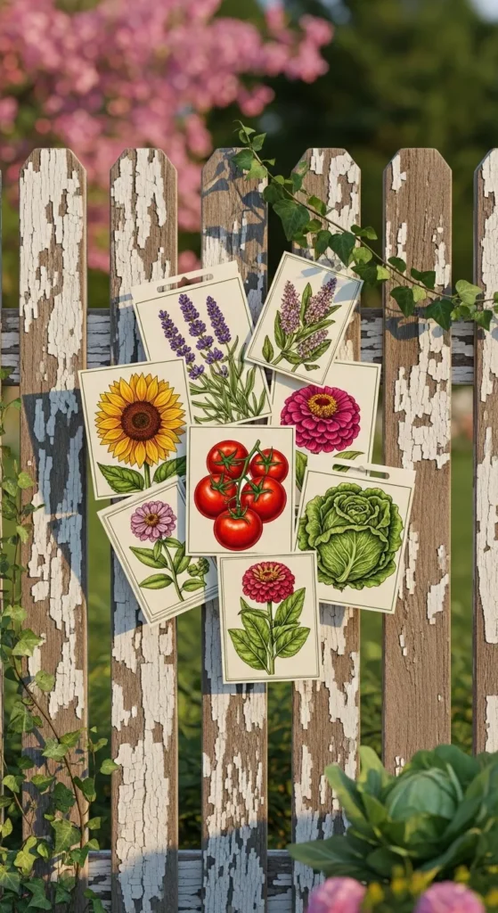 DIY Seed Packet Art
