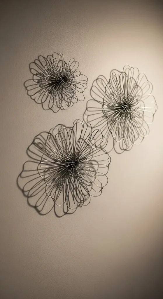 DIY Wire Flower Art