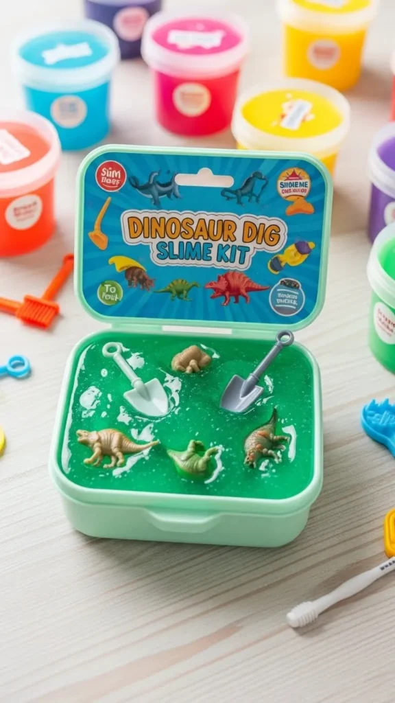 Dinosaur Dig Slime Kit