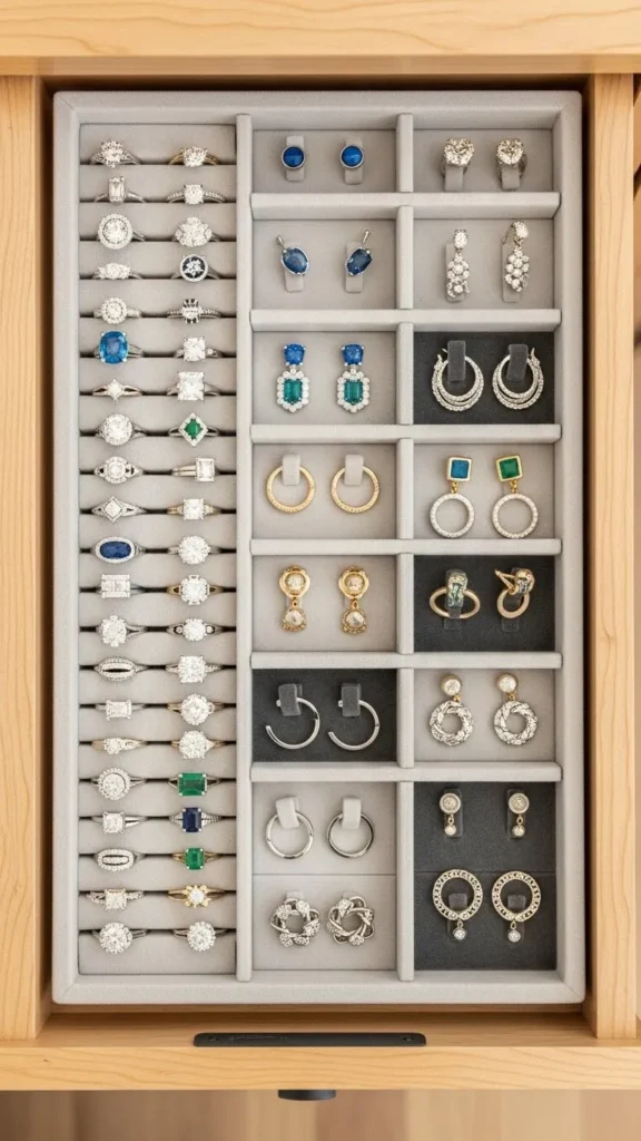 Drawer Insert Jewelry Tray