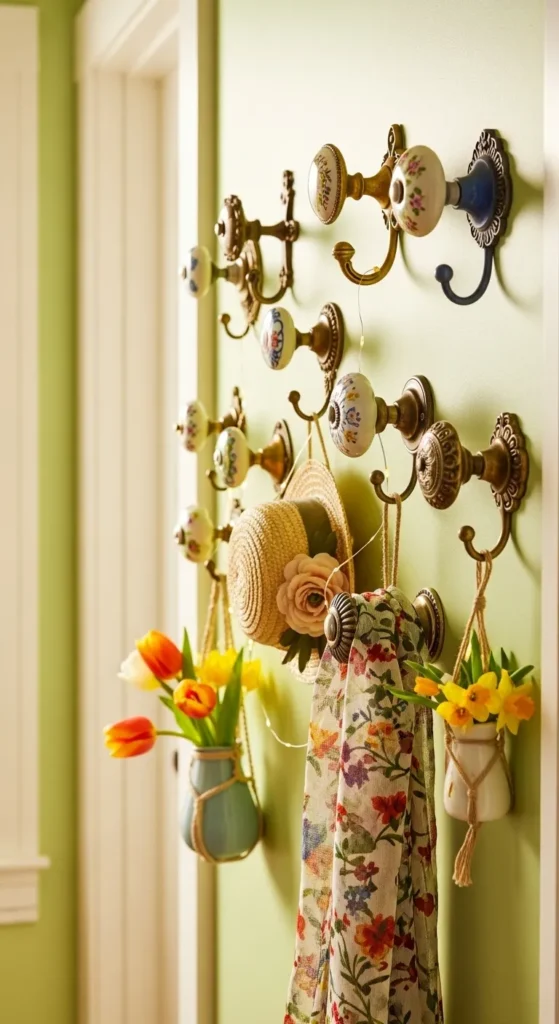 Drawer Knob Wall Hooks