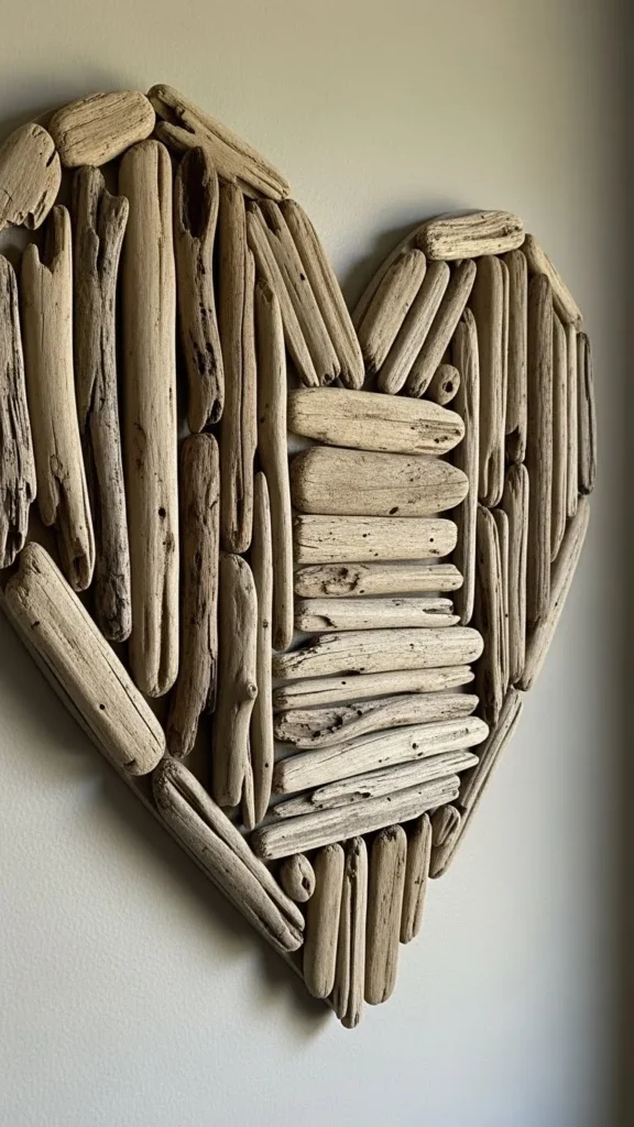 Driftwood Heart Arrangement